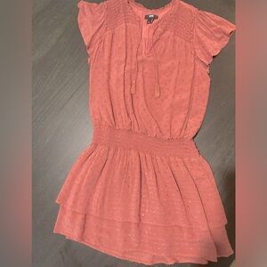 NWOT similar PAIGE dresses are on sale for at least $40!  Nice light peach color